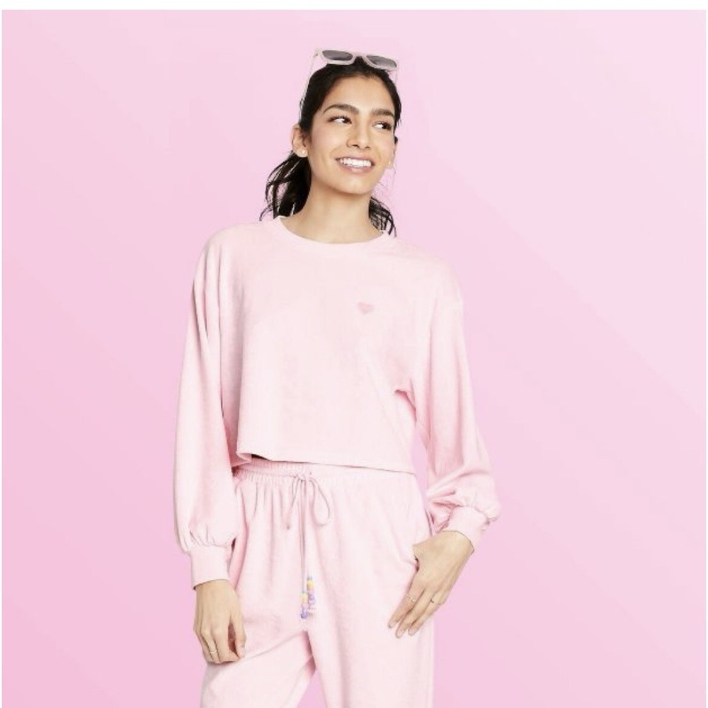 Stoney Clover Lane x Target Pink Crewneck